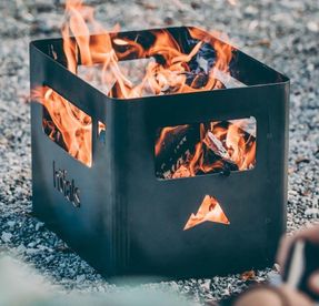 Hofats Beer Box Fire Basket