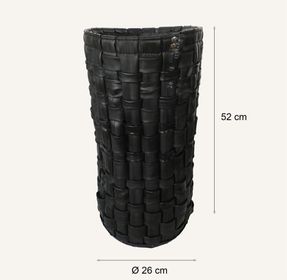 Limac Design Umbrella Stand In Recycled Rubber Thela