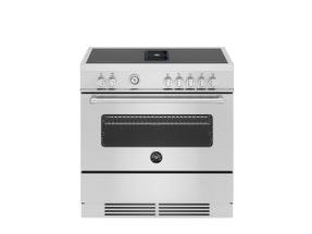 Bertazzoni 90 Cm Air-tec Cooker With Induction Top And Integrated Hood, Electronic Oven