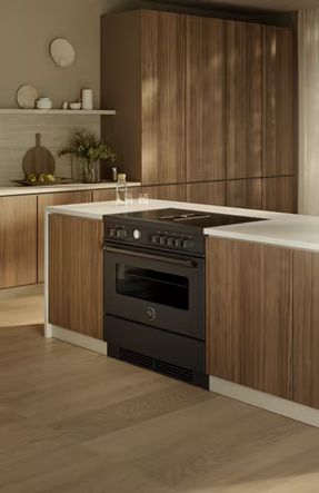 Bertazzoni 90 Cm Air-tec Cooker With Induction Top And Integrated Hood, Electronic Oven