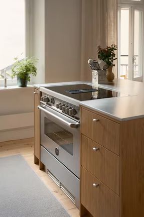 Bertazzoni 90 Cm Air-tec Cooker With Induction Top And Integrated Hood, Electronic Oven