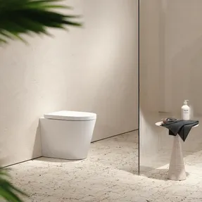 Lusso Senza Back To Wall Rimless Toilet & Soft Close Seat