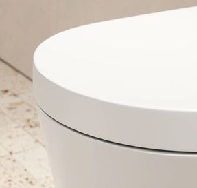 Lusso Senza Back To Wall Rimless Toilet & Soft Close Seat