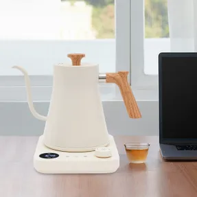 Wayfair Oukaning 1200w 0.24gal Tabletop Electric Gooseneck Tea Kettle