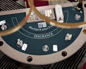 Vismara Napoleon Blackjack Table