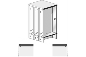 Ravasi Outdoor Mailbox Mod. DFV – Mod. DF35V