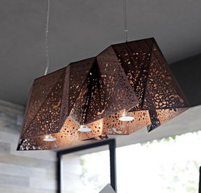 Horm Plywood Chandelier Suspension Lamp
