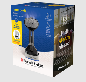 Russellhobbs Steam Genie Easy Store Handheld Clothes Steamer