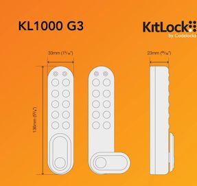 Codelocks KL1000 G3 KitLock Locker Lock