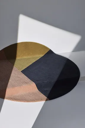 Northern Row Circular Trio Rug