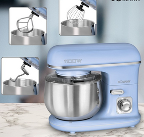 Bomann Multifunction Food Processor 5l 1100w Bomann Km 6030 Cb Blue