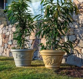 Serralunga Decorati Limoni Planter