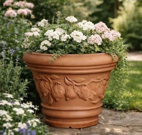 Serralunga Decorati Limoni Planter