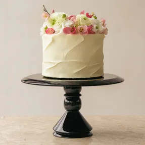 Creande Crescendo Cake Stand - Black, Small
