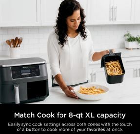 Wayfair Ninja Foodi 6-in-1 8-Quart 2-Basket Air Fryer with DualZone Technology
