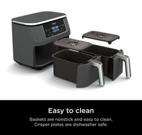 Wayfair Ninja Foodi 6-in-1 8-Quart 2-Basket Air Fryer with DualZone Technology