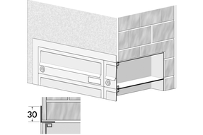 Ravasi Mod. EURO37 – Mod. EURO26 Outdoor Mailbox
