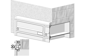 Ravasi Mod. EURO37 – Mod. EURO26 Outdoor Mailbox