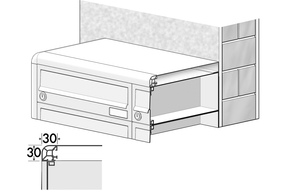 Ravasi Mod. EURO37 – Mod. EURO26 Outdoor Mailbox