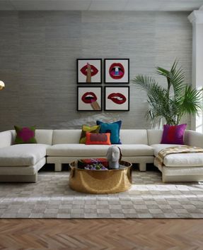 Jonathan Adler Hush Beaded Art