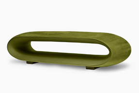 Serralunga Loop Outdoor Bench Moleskin