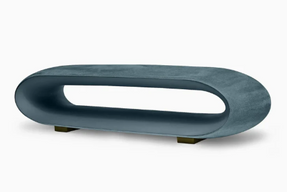 Serralunga Loop Outdoor Bench Moleskin