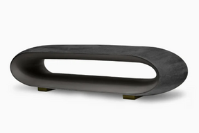 Serralunga Loop Outdoor Bench Moleskin