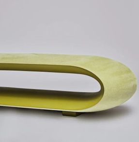 Serralunga Loop Outdoor Bench Moleskin