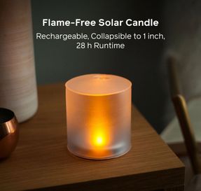 Biolite Luci Candle Rechargeable Solar Candle & Lantern