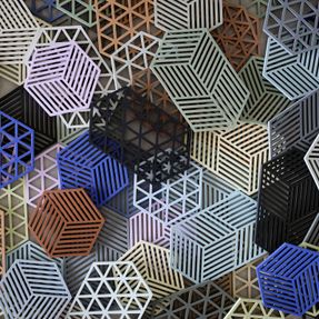 Zone Denmark Triangles Trivet Coasters