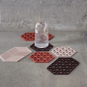 Zone Denmark Triangles Trivet Coasters