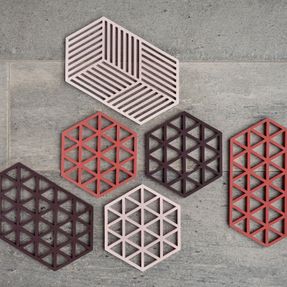 Zone Denmark Triangles Trivet Coasters