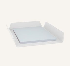 Limacdesign Document Tray In Regenerated Leather Luca