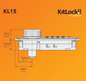 Codelocks KL15 KitLock Mechanical Combination Lock