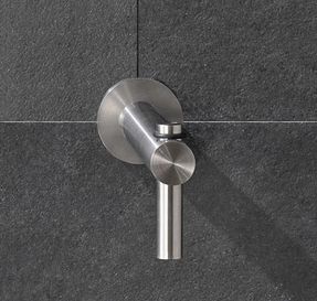 Phos Minimalist Stainless Steel Toilet Roll Holder - Screw-fixed