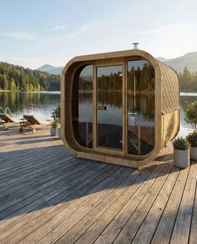 Saunamo Cube 220 Outdoor Sauna