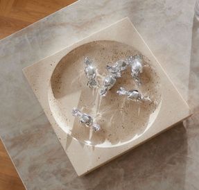 Aytm Regina Dish Travertine