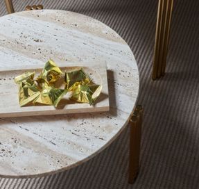 Aytm Regina Dish Travertine