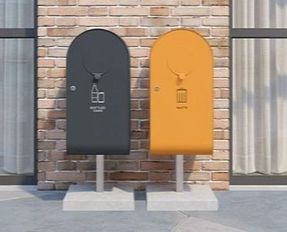 Trece Hightower Outdoor Litter Bin