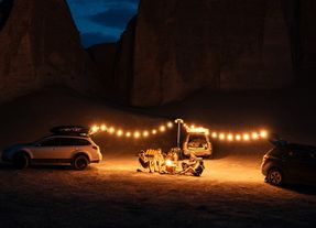Biolite Solar String Lights: 44' White Portable String Lights & Mobile Charger