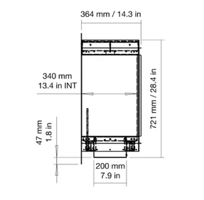 Ecosmart Fire Flex 50SS Fireplaces