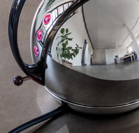 Bugatti Giulietta Electrical Kettle Colour Steel - Finish Plain