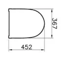Vitra Sento Matt White Soft-closing Slim WC Seat