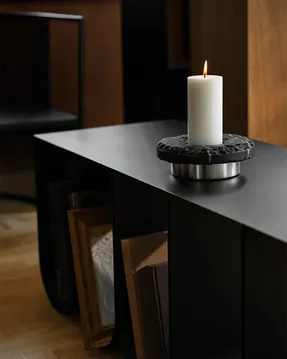 Kristina Dam Studio Rock Candle Holder