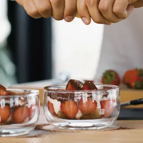 Zwilling 2 Piece Double-wall Glass Bowl Set Transparent