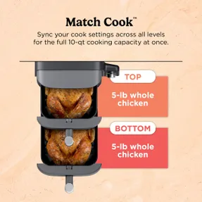 Wayfair Ninja 6-in-1 DoubleStack XL 2-Basket Air Fryer