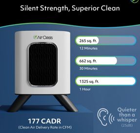 Airoasis iAdaptAir 2.0 - Small Air Purifier