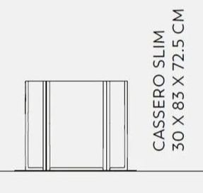 Serralunga Cassero Slim Planter