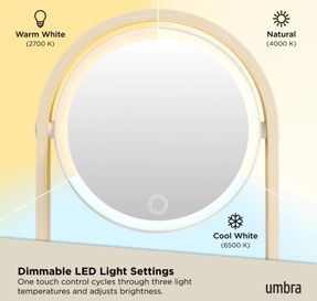 Umbra Bellwood Vanity Mirror