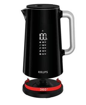 krupsusa Smart'n light digital kettle 1.7l 12cup